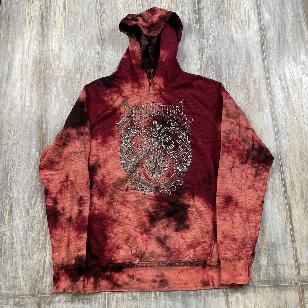 Affliction Ribbed Hoodie